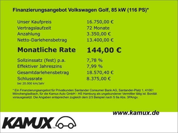 Volkswagen Golf Variant 2.0 TDI Life DSG 85 kW image number 1