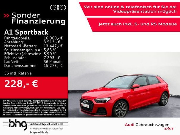 Audi A1 Sportback 85 kW image number 5