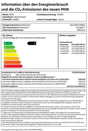 Opel Corsa e 100 kW image number 18