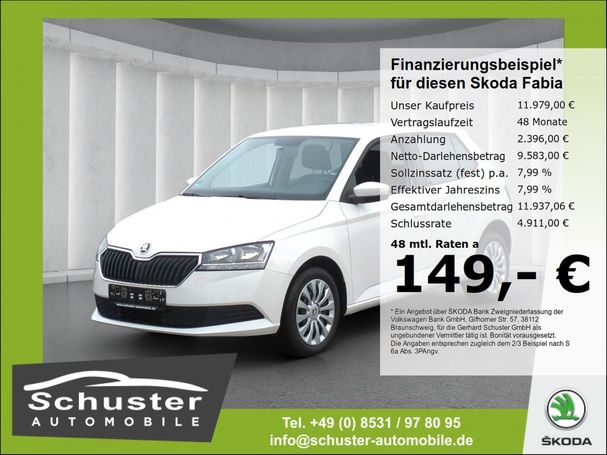 Skoda Fabia 1.0 44 kW image number 2