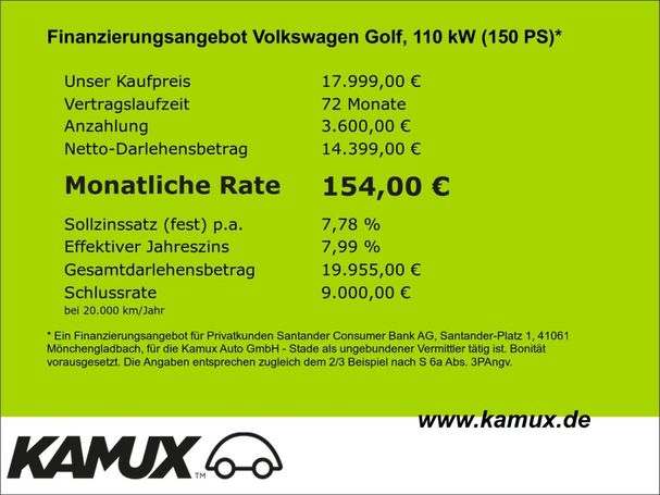 Volkswagen Golf Variant 2.0 TDI 110 kW image number 9