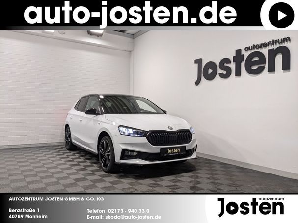 Skoda Fabia 1.0 TSI Monte Carlo DSG 85 kW image number 1