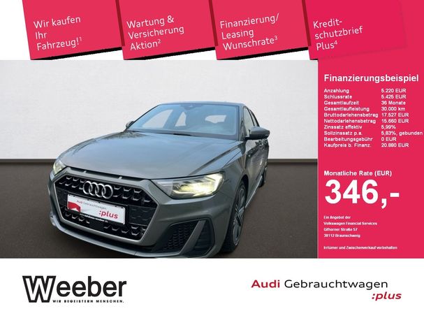 Audi A1 30 TFSI S-line Sportback 81 kW image number 3