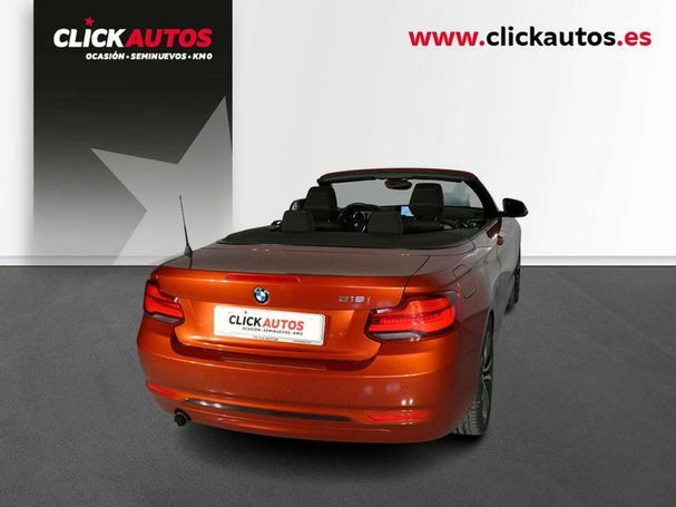 BMW 218i Cabrio 100 kW image number 6