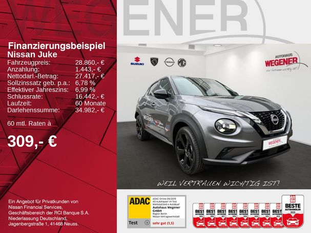 Nissan Juke 1.0 DIG-T 114 Tekna DCT 84 kW image number 5