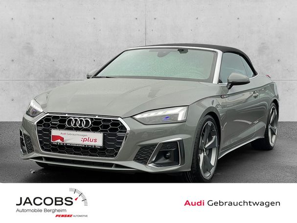 Audi A5 50 TDI S-line Cabrio 210 kW image number 1