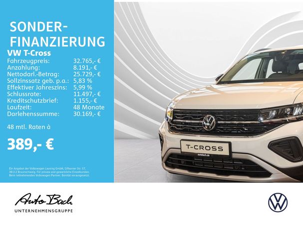 Volkswagen T-Cross 1.0 TSI Life 85 kW image number 5