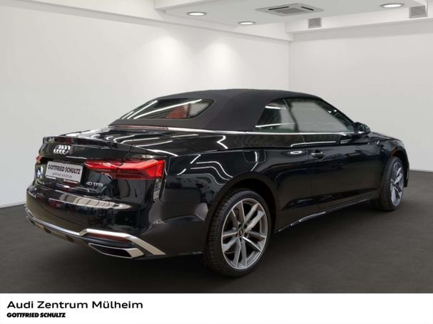 Audi A5 40 TFSI S-line Cabrio 150 kW image number 3