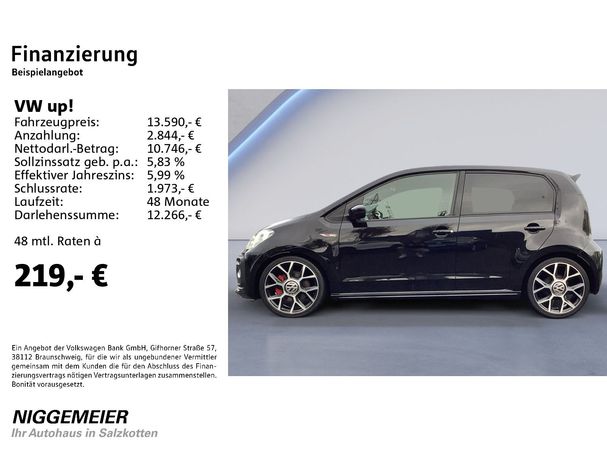 Volkswagen up! GTI 85 kW image number 5