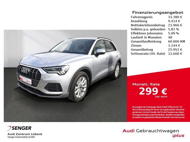 Audi Q3 35 TFSI S tronic 110 kW image number 1