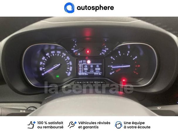 Citroen Berlingo M BlueHDi 130 SHINE 96 kW image number 19