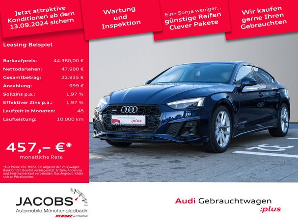 Audi A5 40 TFSI quattro S tronic S-line Sportback 150 kW image number 5