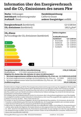 Volkswagen T7 California 2.0 TDI Ocean DSG 110 kW image number 13