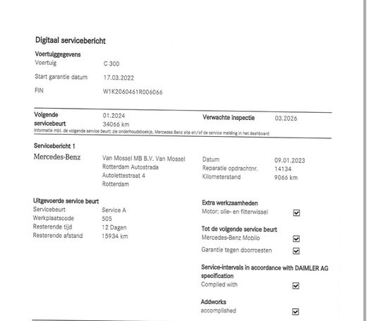 Mercedes-Benz C 300 190 kW image number 21