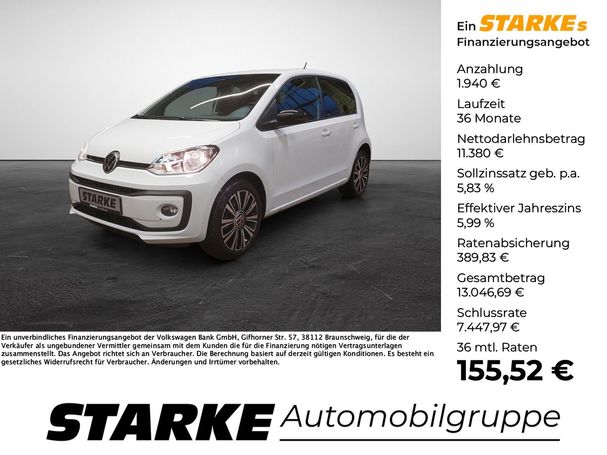 Volkswagen up! 1.0 Active 48 kW image number 4