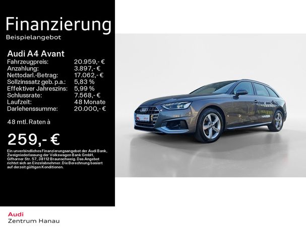 Audi A4 35 TDI Avant Advanced 120 kW image number 5