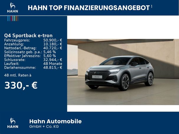 Audi Q4 40 e-tron Sportback 150 kW image number 4