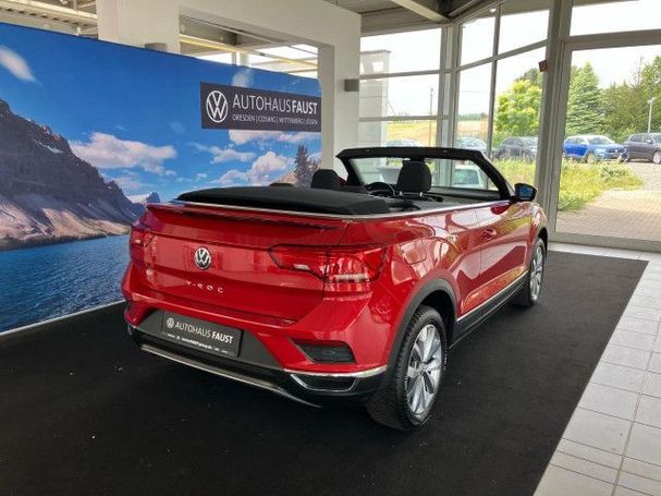 Volkswagen T-Roc Cabriolet 110 kW image number 4