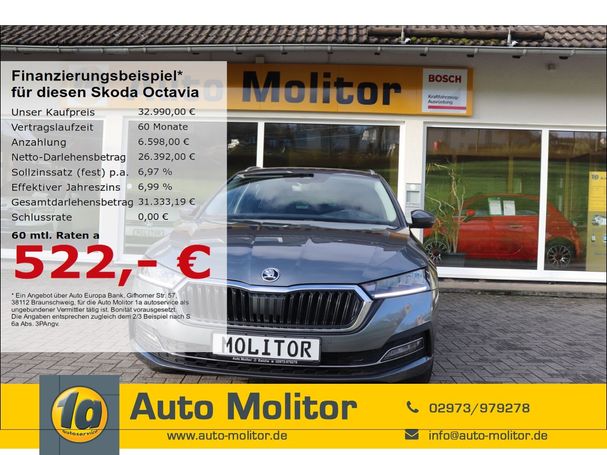 Skoda Octavia Combi 2.0 TSI 4x4 Style 140 kW image number 5