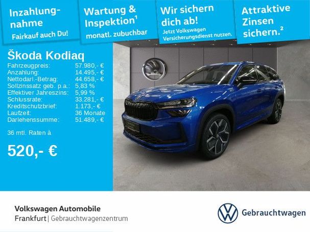 Skoda Kodiaq 2.0 TDI 4x4 Sportline 110 kW image number 5