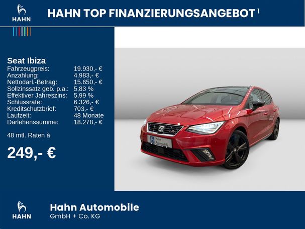 Seat Ibiza 1.0 TSI FR 81 kW image number 4