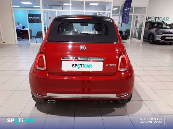 Fiat 500C 1.0 Hybrid 52 kW image number 3