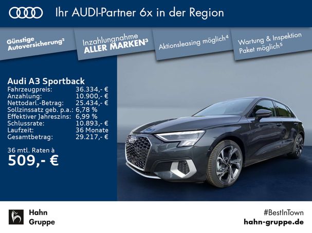 Audi A3 35 TFSI Advanced 110 kW image number 5