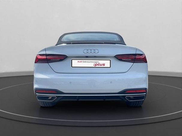 Audi A5 40 TFSI Cabrio Advanced 150 kW image number 4