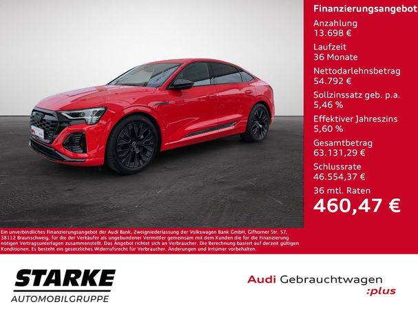 Audi Q8 50 quattro e-tron S-line Sportback 250 kW image number 8