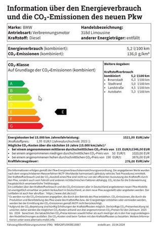 BMW 318d 110 kW image number 13