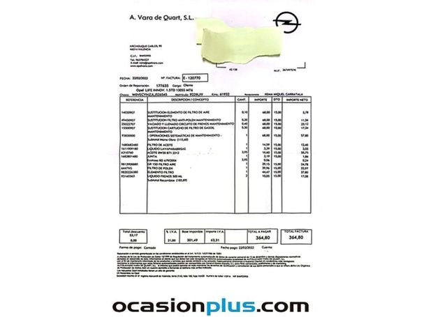 Opel Combo Life Innovation 96 kW image number 6