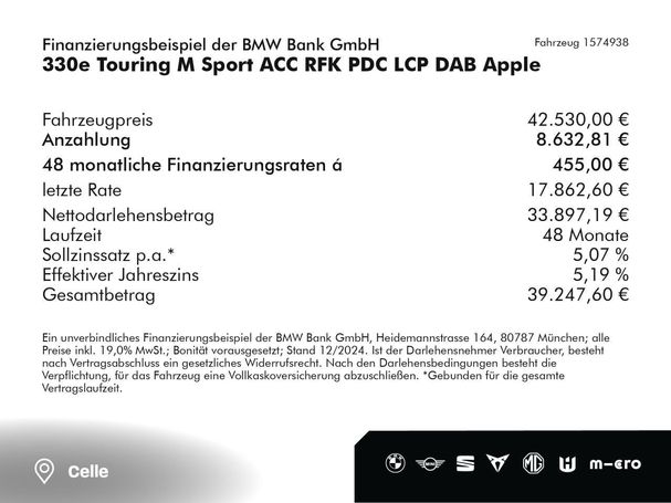 BMW 330e Touring 215 kW image number 3