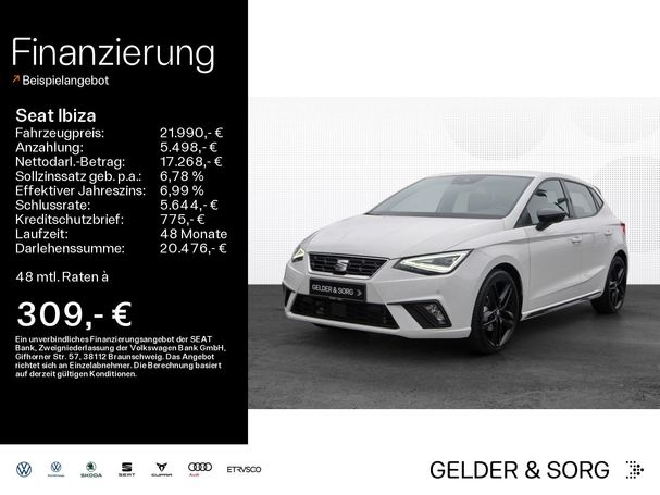 Seat Ibiza 1.0 TSI FR 81 kW image number 6