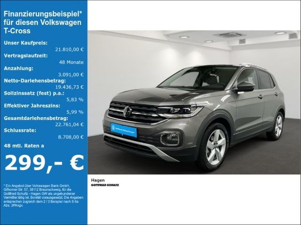 Volkswagen T-Cross 1.5 TSI DSG 110 kW image number 6