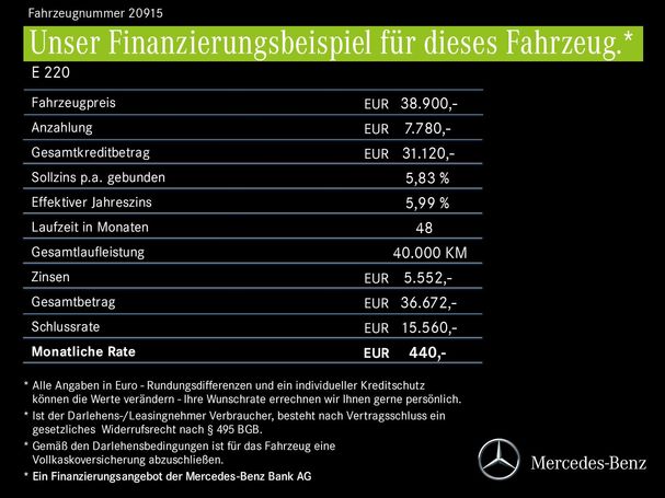 Mercedes-Benz E 220 d T Exclusive 143 kW image number 29