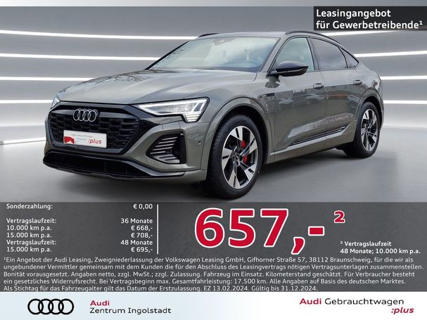 Audi Q8 50 e-tron S-line Sportback 250 kW image number 2