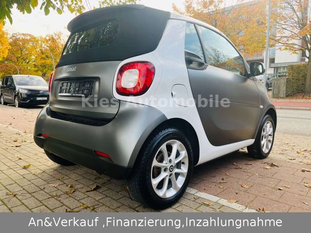 Smart ForTwo Cabrio Passion 66 kW image number 6