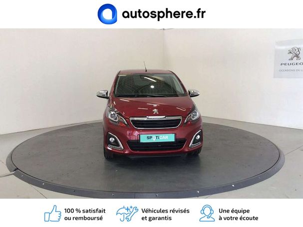 Peugeot 108 VTI 72 53 kW image number 5