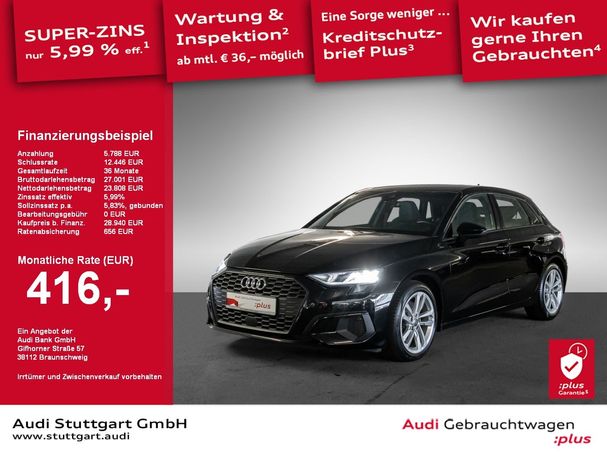 Audi A3 35 TDI S-line Sportback 110 kW image number 3