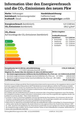 Volkswagen T7 California 2.0 TDI Coast DSG 110 kW image number 13