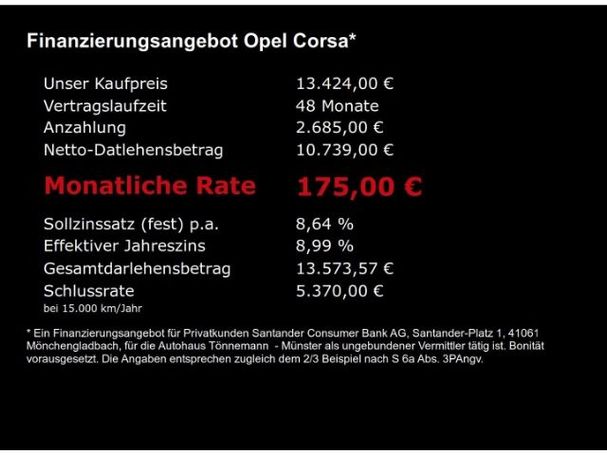 Opel Corsa 55 kW image number 5