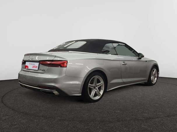 Audi A5 40 TFSI quattro S tronic Cabrio Advanced 150 kW image number 3