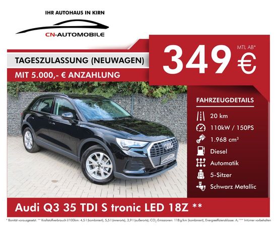 Audi Q3 35 TDI S tronic 110 kW image number 3