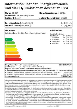 Skoda Scala 1.0 TSI 85 kW image number 9