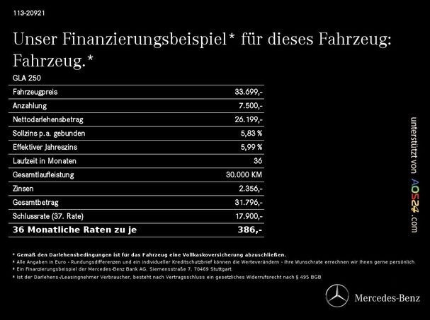 Mercedes-Benz GLA 250 e 160 kW image number 22