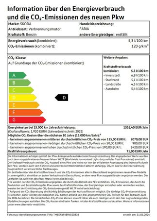 Skoda Fabia 85 kW image number 18