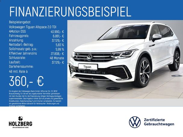 Volkswagen Tiguan Allspace 2.0 TDI 4Motion DSG 110 kW image number 5