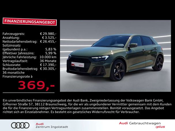 Audi A1 30 TFSI S-line Sportback 85 kW image number 3