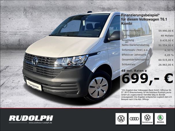 Volkswagen T6 Kombi 2.0 TDI 110 kW image number 1