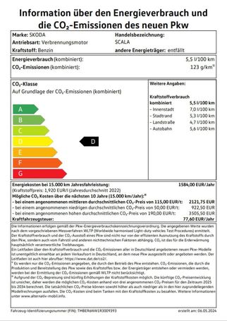 Skoda Scala 1.0 TSI DSG 85 kW image number 18